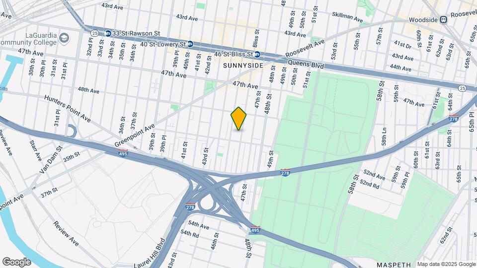 48-16 46th Street Mapa y Detalles de la Ubicación