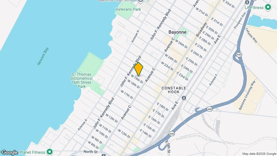 75 W 19th St, Unit 2 Map and Location Details