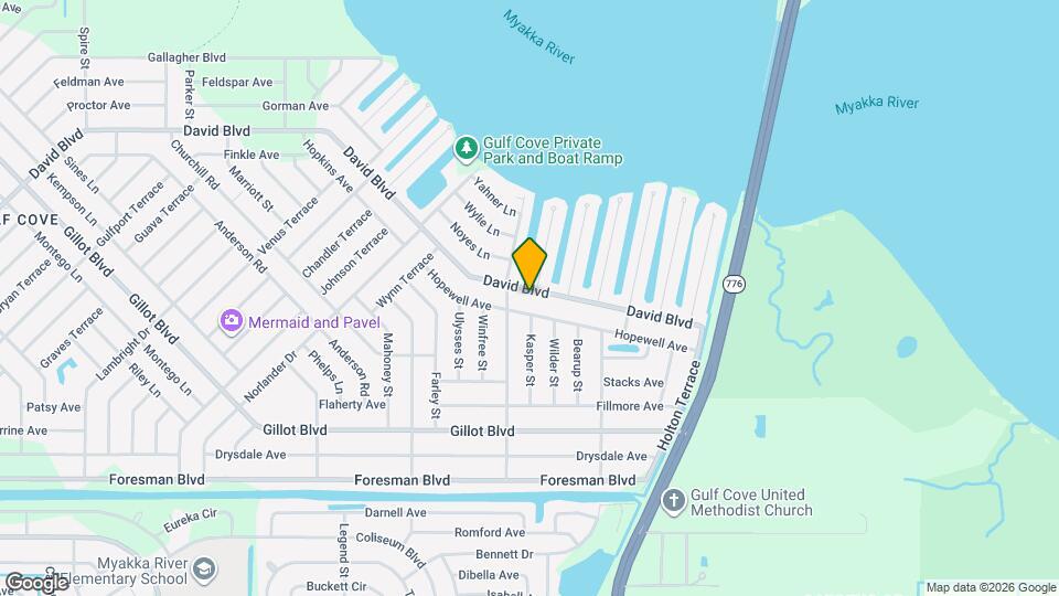 5516 David Blvd Map and Location Details