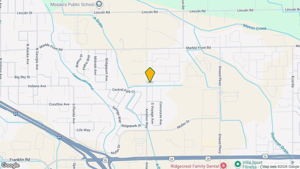 101 N Voyage Ave Map and Location Details