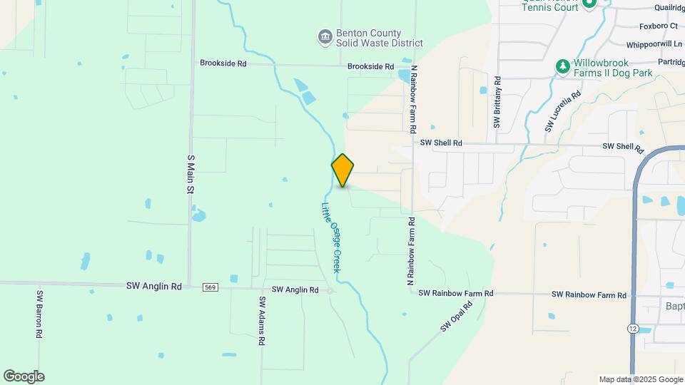 3812 SW Pinecrest Dr Map and Location Details