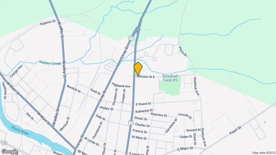 110 Division St E Map and Location Details