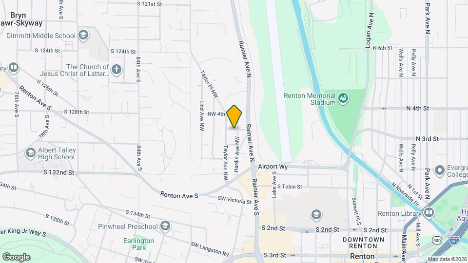 321 Hardie Ave NW, Unit B Mapa y Detalles de la Ubicación