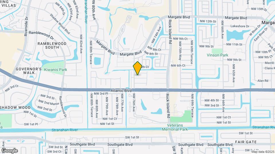 7605 NW 5th Ct Map and Location Details