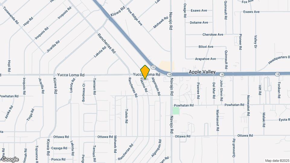 13655 Yakima Rd Map and Location Details