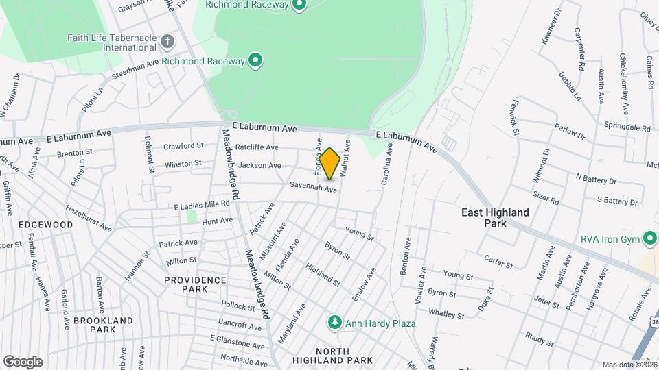 806 Savannah Ave Map and Location Details