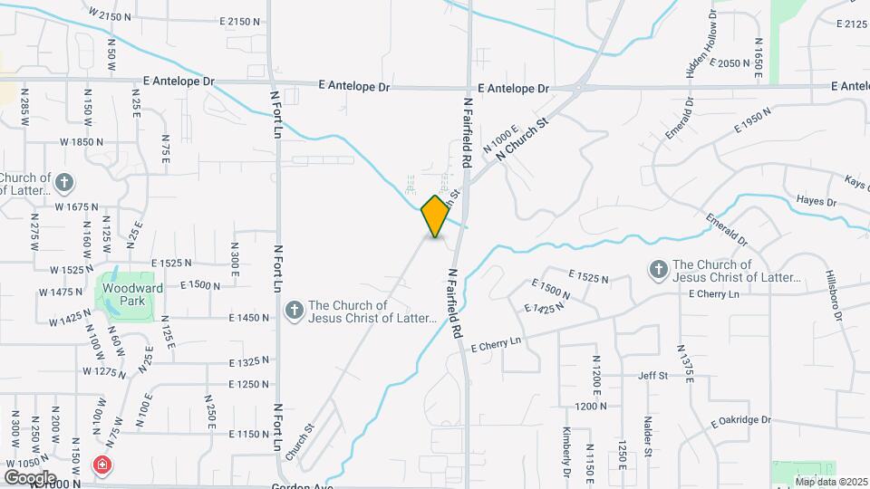 1670 N Church St Map and Location Details