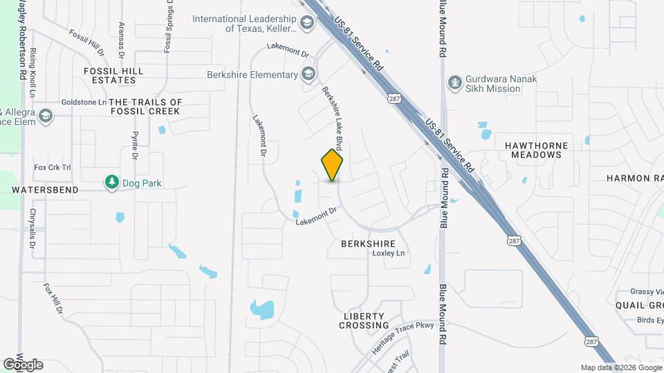 405 Ambrose St Map and Location Details