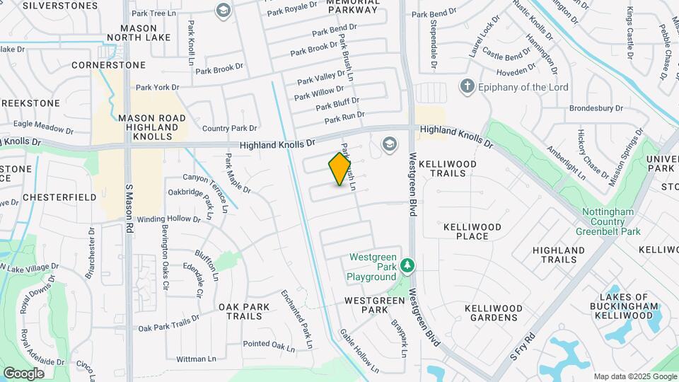 21418 Park Post Ln Map and Location Details