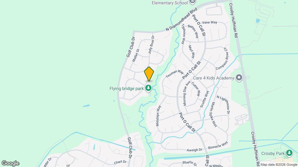 17318 Broken Back Dr Map and Location Details