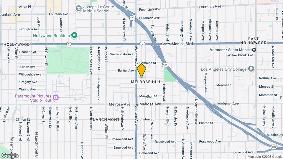 5117 Lemon Grove Ave Map and Location Details
