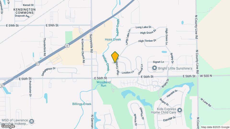 5666 High Timber Ln Map and Location Details