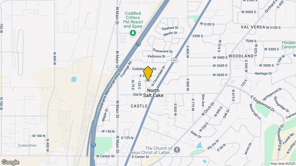 400 N 175 E Map and Location Details