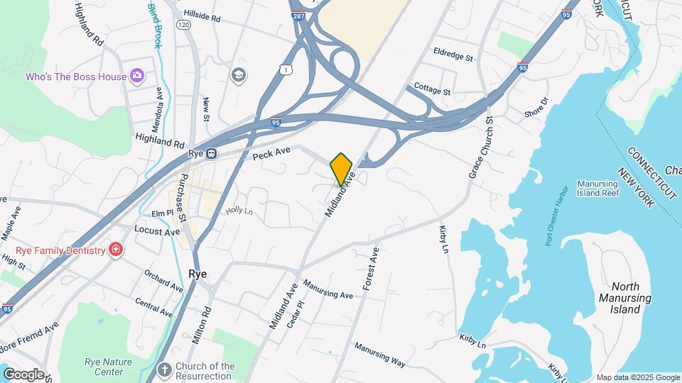 599 Midland Ave Map and Location Details