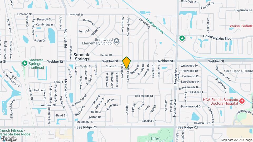 2922 Java Plum Ave Mapa y Detalles de la Ubicación