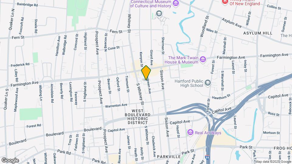 35 Evergreen Ave Mapa y Detalles de la Ubicación