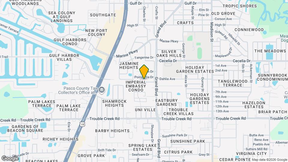 5409 Pasadena Dr Map and Location Details
