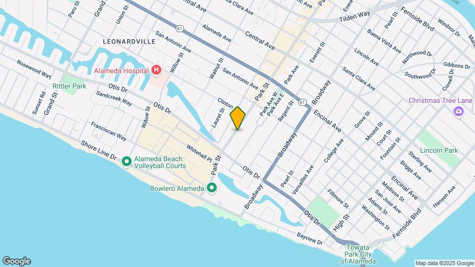954 Park St Map and Location Details