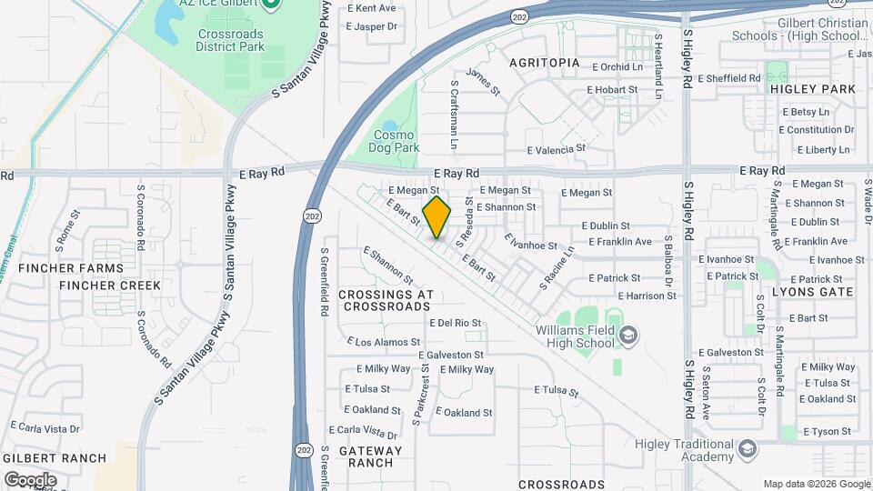 2665 E Bart St Mapa y Detalles de la Ubicación