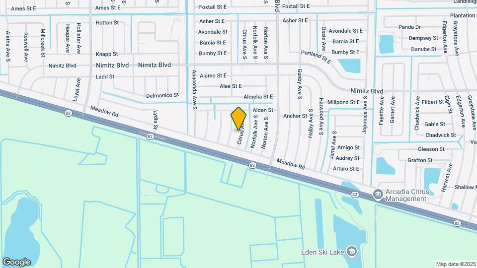 1046 Citrus Ave S Mapa y Detalles de la Ubicación