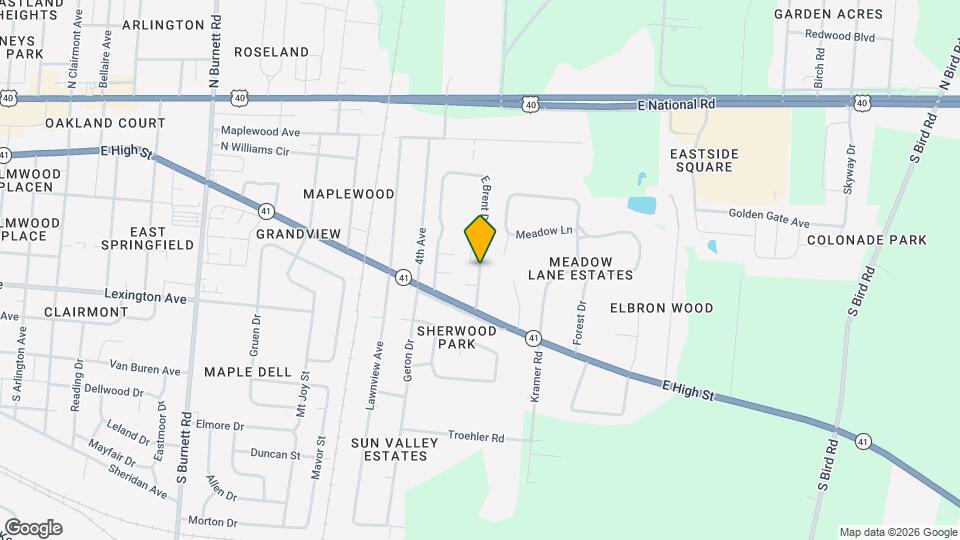 Brentwood Square Co-Op Map and Location Details