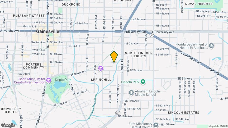 1027 SE 5th Ave Map and Location Details