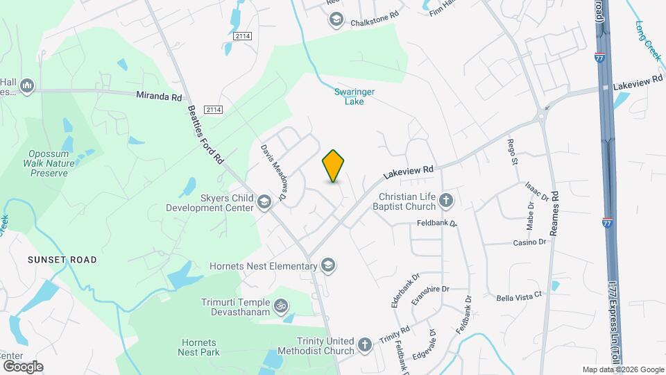 4341 Frank Vance Rd Map and Location Details