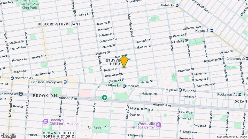 312 Decatur St Mapa y Detalles de la Ubicación
