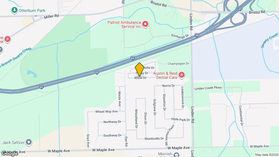 5203 Rhine Dr Map and Location Details