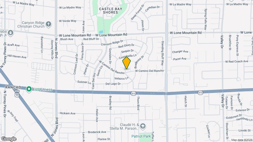 4536 Vincente Ln Map and Location Details