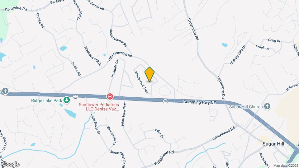 960 Garner Spring Ln Map and Location Details