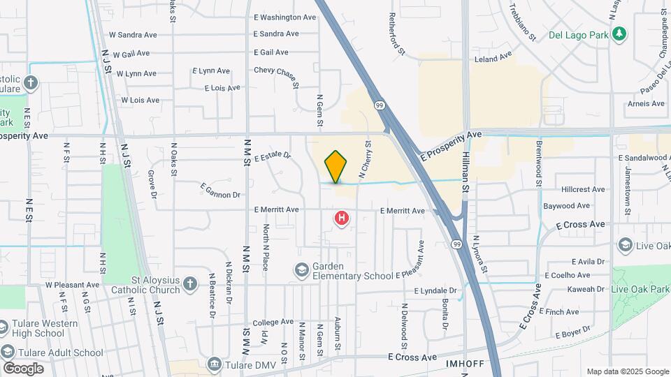 1116 N Gem St Map and Location Details