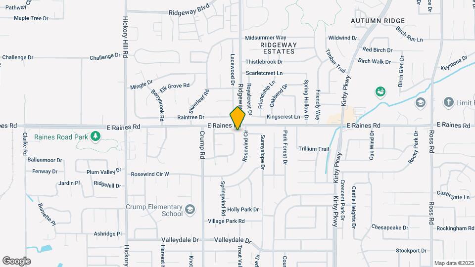 4202 Runningbrook Cir Map and Location Details