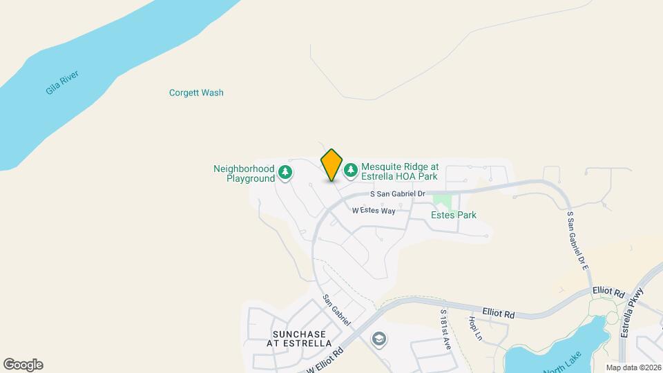 9328 S 184th Dr Map and Location Details