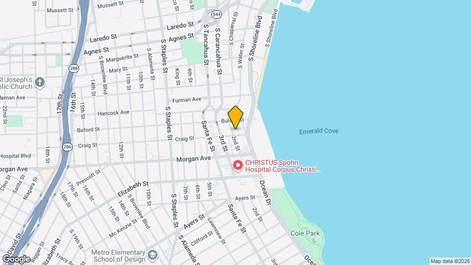 1124 2nd St Map and Location Details