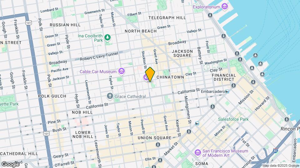 830-848 Stockton St Mapa y Detalles de la Ubicación