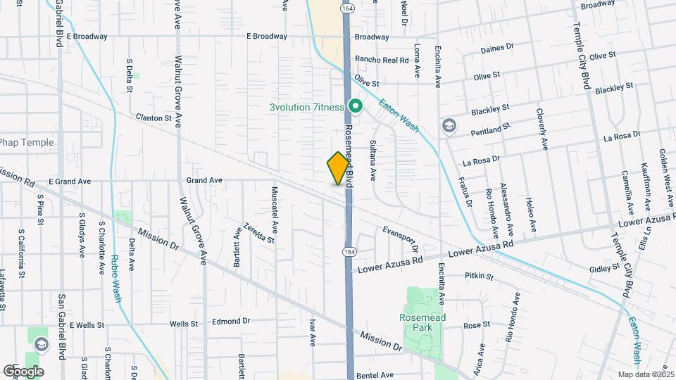 4921-4933 Rosemead Blvd Map and Location Details