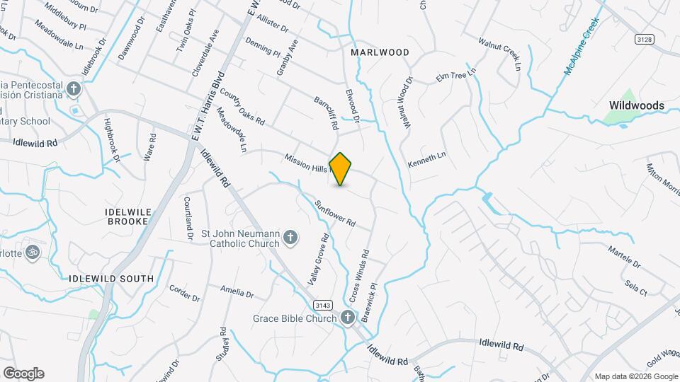 8504 Beechbrooke Rd Map and Location Details