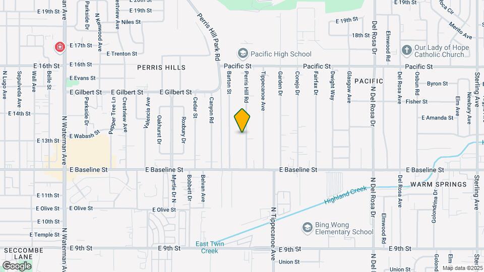 7160 Perris Hill Rd, Unit #2 Mapa y Detalles de la Ubicación