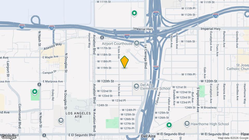 5338 W 119th St Map and Location Details
