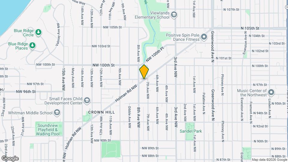 9716 Holman Rd NW Map and Location Details