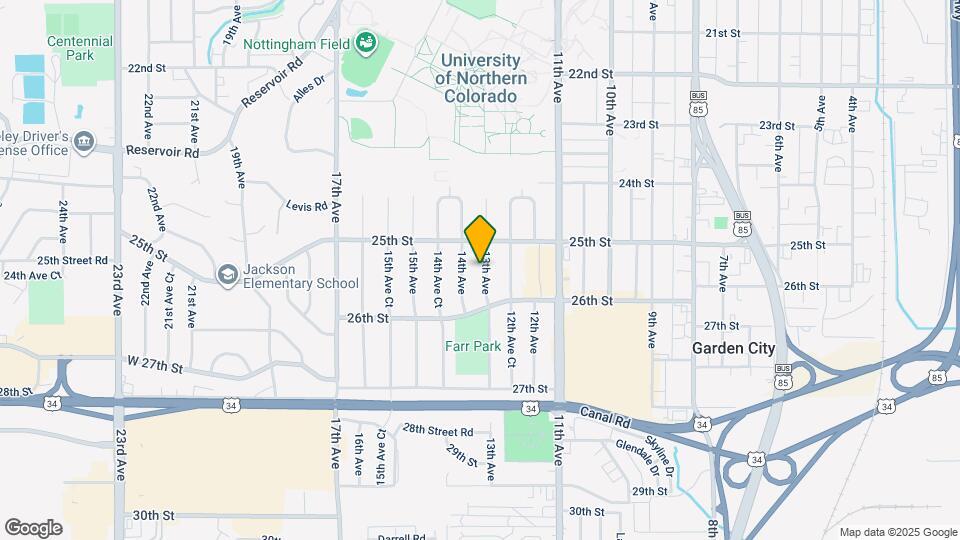 2517 13th Ave Map and Location Details