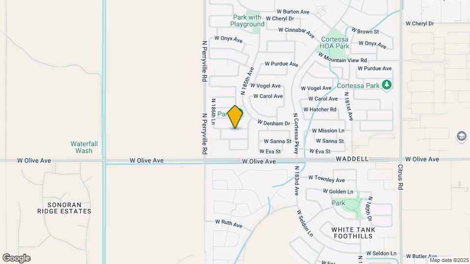 18543 W Mission Ln Map and Location Details