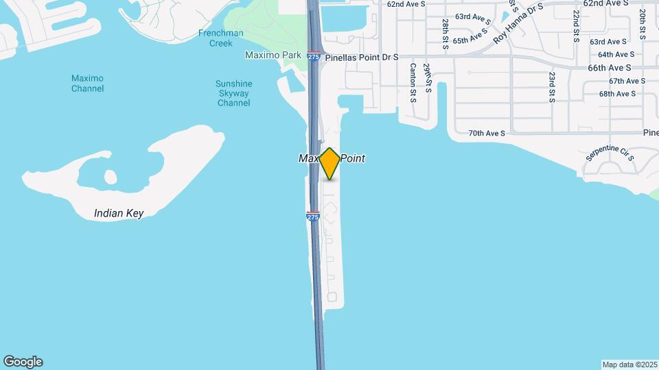 7300 Sunshine Skyway Ln S Map and Location Details