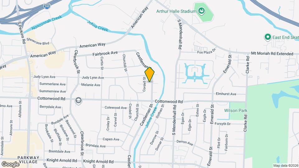 2853 Castleman St Map and Location Details
