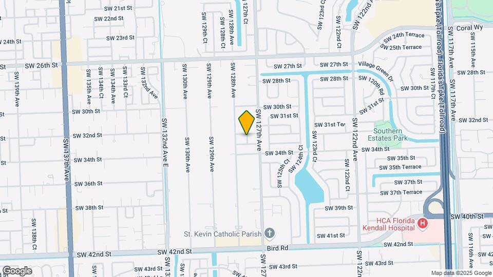 3300 SW 127th Ct Map and Location Details