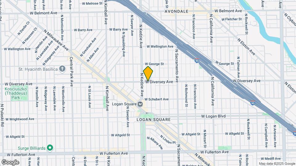 2756 N Troy St Map and Location Details