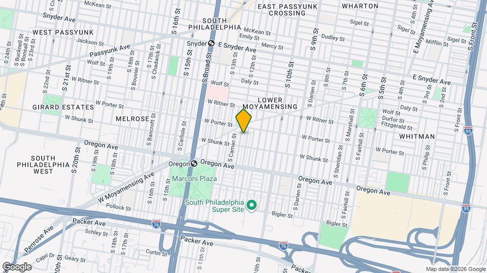 2544 S Sartain St Mapa y Detalles de la Ubicación
