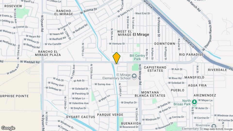 13710 N 124th Ln Mapa y Detalles de la Ubicación