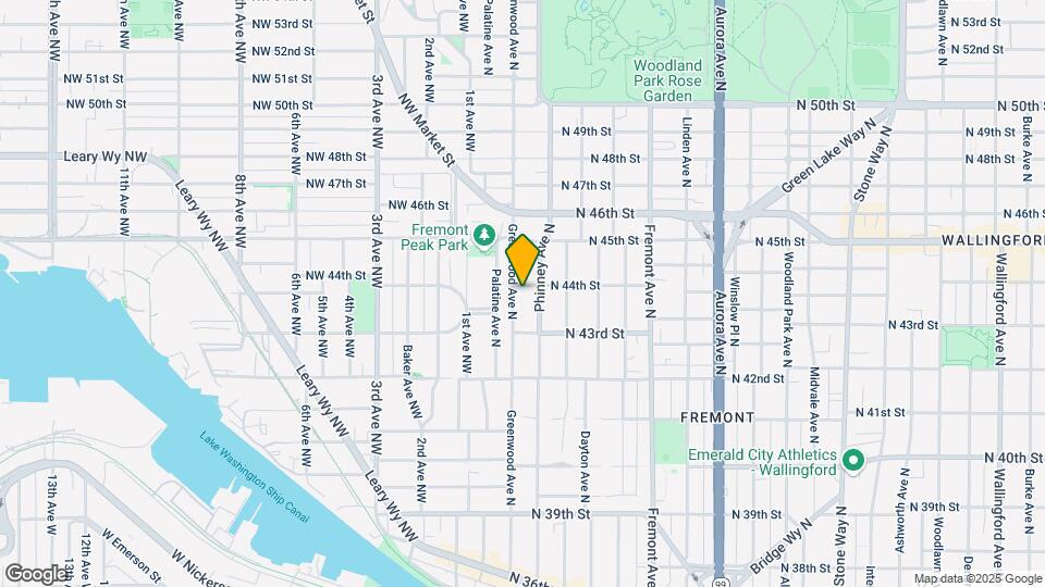 303 N 44th St Map and Location Details